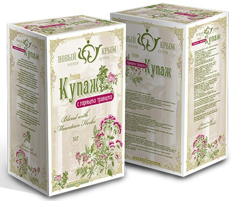 Новый Крым Купаж с горными травами карт.упаковка