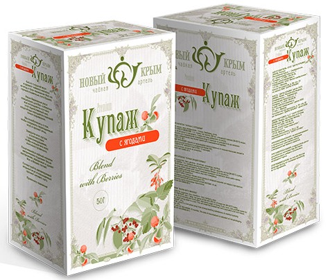 Новый Крым Купаж с ягодами карт.упаковка